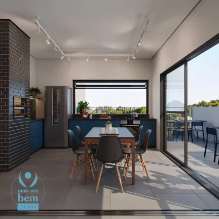 Imagem Apartamento com 2 quartos sendo 1 suíte à venda, 57 m² por R$ 594.900 - Bacacheri - Curitiba/PR