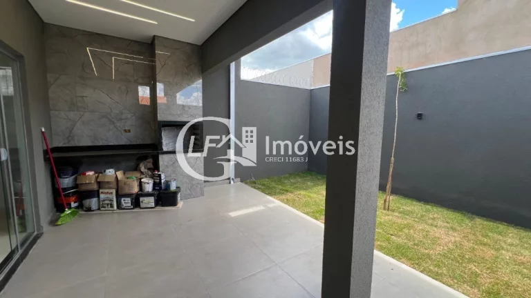 Imagem Casa à venda em Campo Grande - MS, Residencial Figueiras do Parque: 3 quartos, 1 suíte, sala, 1 banheiro, 1 vaga, 106 m².