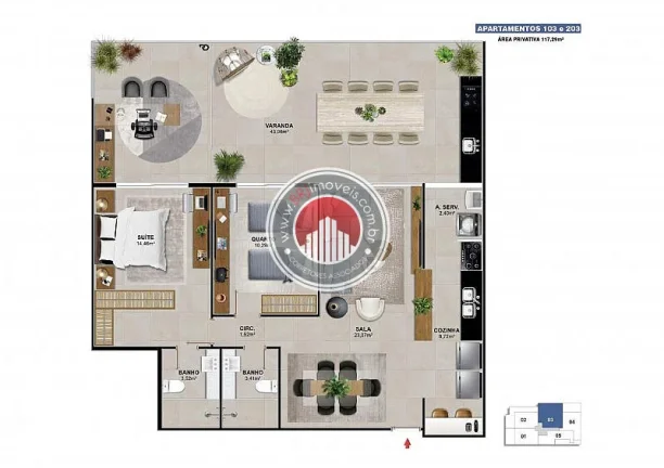 Imagem Apartamento a Venda no bairro Barra da Tijuca - Rio de Janeiro, RJ