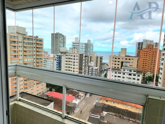 Imagem Apartamento com 2 Dormitórios e Vista Mar na Aviação em Praia Grande