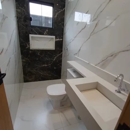 Imagem Casa Alto Padrao De 3/4 C Suite Com Area Gourmet No Santa Luzia