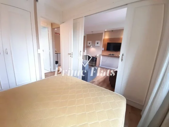 Imagem Flat disponível para locação no Hotel The Universe Paulista by Intercity na Bela Vista, com 30m², 1 dormitório e 1 vaga