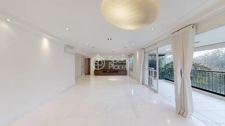 Imagem Apartamento com 220m² na Granja Julieta voltado para a Hípica de Santo Amaro. Amplo living com var...