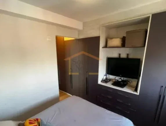 Imagem Apartamento com 87 m², composto por 2 dormitórios, 3 banheiros, possui varanda, box, armários nos...