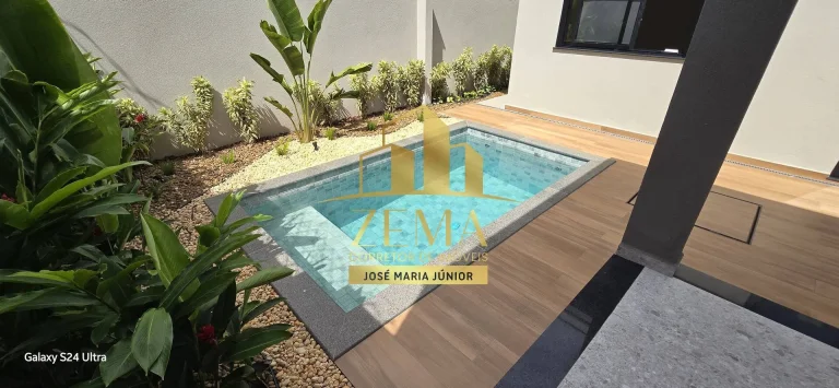Imagem Casa térrea condomínio, 03 sts, Gourmet, Piscina, 300m2, 156m2