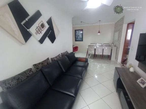 Imagem Apartamento com 2 dormitórios à venda, 77 m² por R$ 550.000,00 - Aviação - Praia Grande/SP