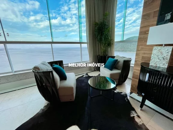 Imagem Cobertura Triplex Fente Mar à Venda com 07 Suítes Amplo espaço de Lazer com Piscina Privativa Localizado em Balneário Camboriú - SC