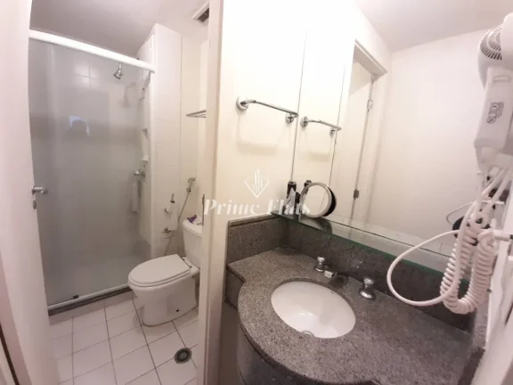 Imagem Flat disponível para locação no Suites Congonhas by Atlantica no Campo Belo, com 44m², 1 dormitório e 1 vaga