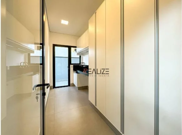 Imagem Casa moderna com 3 suítes e escritório a venda, por R$ 3.190.000 - Condomínio Alto Padrão - Indaiatuba/SP