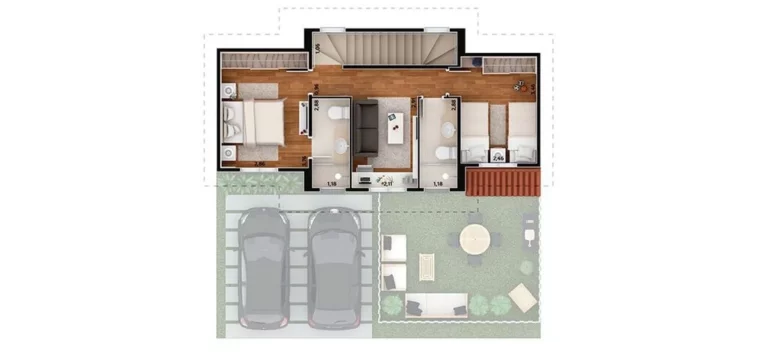 Imagem Casa com 2 quartos em Vila Poupança Santana de Parnaiba SP, casa em condomínio, comprar Casa com 2 dormitórios em Santana de Parnaiba SP, casa pronta