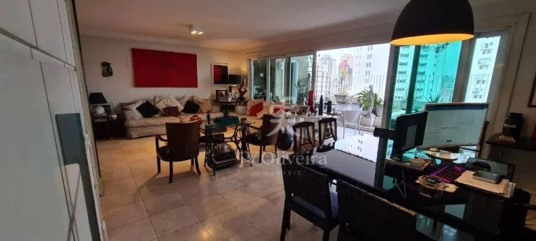 Imagem Apartamento Triplex com 4 dormitórios, 367 m² - venda por R$ 3.500.000,00 ou aluguel por R$ 17.010,00/mês - Real Parque - São Paulo/SP