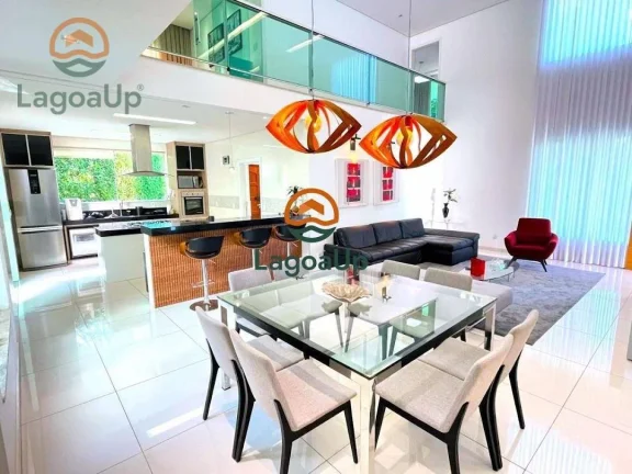 Imagem Casa com 5 dormitórios à venda, 421 m² por R$ 2.990.000,00 - Condomínio Condados da Lagoa - Lagoa Santa/MG