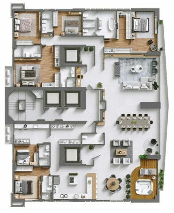 Imagem Apartamento 6 Dormitórios para venda em Balneário Camboriú - SC