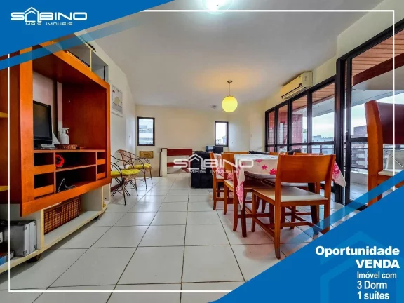 Imagem Apartamento à Venda na Riviera de São Lourenço, com 3 dormitórios 1 suíte 110m², 2 vagas de garagem