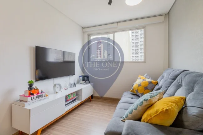 Imagem Apartamento à venda em São Paulo-SP, Bela Vista: 1 quarto, 2 salas, 1 banheiro, 1 vaga e 36m²! Venha conhecer!