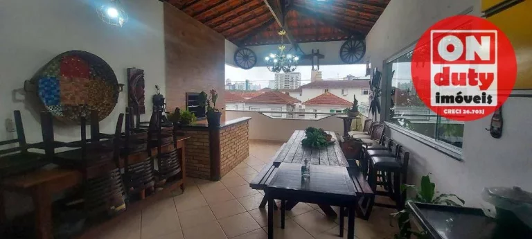 Imagem Casa à venda, 316 m² por R$ 2.130.000,00 - Marapé - Santos/SP