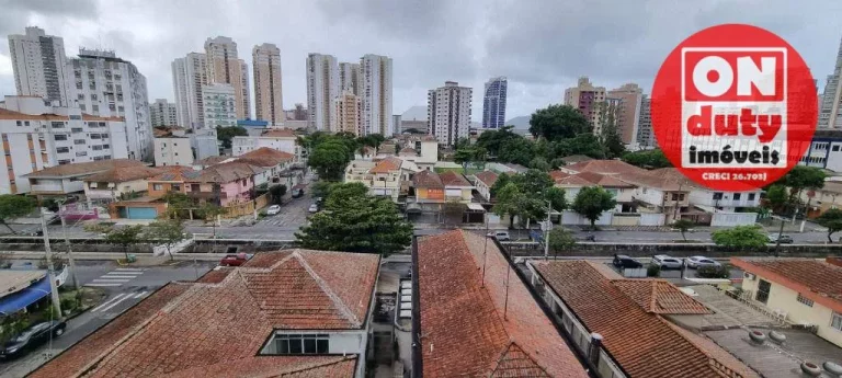 Imagem Apartamento com 1 dormitório à venda, 44 m² por R$ 640.000,00 - Ponta da Praia - Santos/SP