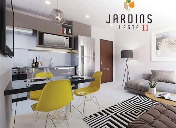 Imagem Apartamento em construção, 3 dormitórios à venda, por R$ 240.000,00 - Cond. JARDINS LESTE II - Vale Quem Tem - Teresina/PI, próximo à Faculdade FAET