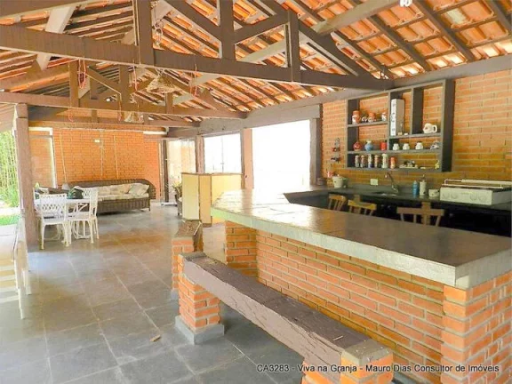 Imagem Casa em cond fechado estilo rústico - 500 m² em terreno 2.000 m²