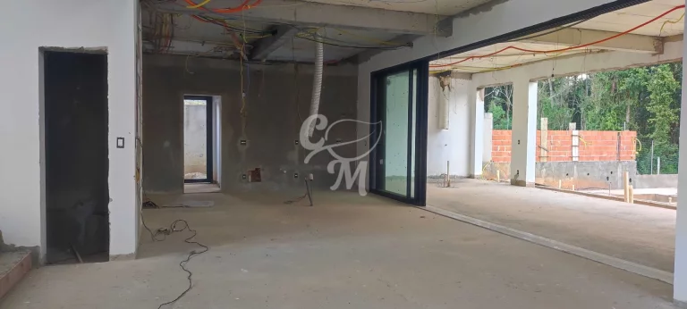 Imagem Arquitetura Moderna - Casa em Fase de Acabamento