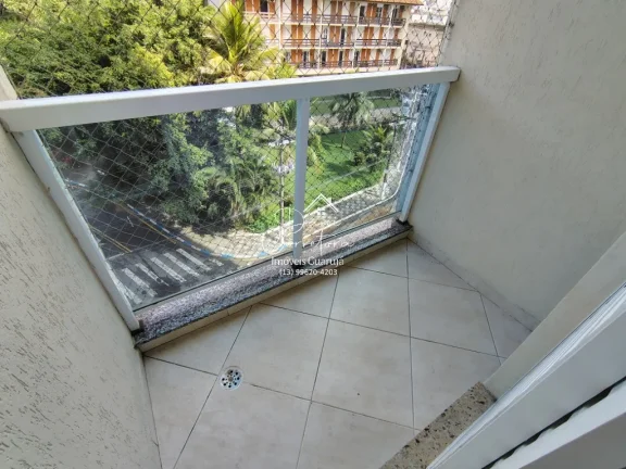 Imagem Apartamento à Venda ou Locação em Guarujá-SP a 30m da praia das Astúrias: 3 Quartos, 1 Suíte, 2 Salas, 2 Banheiros, 2 Vagas, 90m².