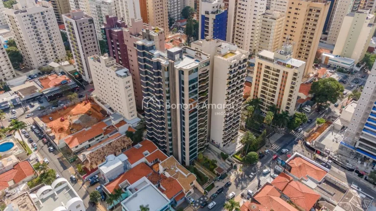 Imagem Apartamento a Venda, 410 m², Bairro Cambuí, 4 Suítes, 5 Garagens, Andar Alto, Vista Panorâmica, ...