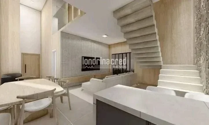 Imagem Casa à venda 3 Quartos, 3 Suites, 4 Vagas, 186M², Parque Tauá, Londrina - PR | CONDOMÍNIO ARANGUÁ