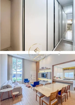 Imagem Casa 3 dormitórios ( 1 suíte), 4 vagas, Condomínio Vivva, Jacareí.