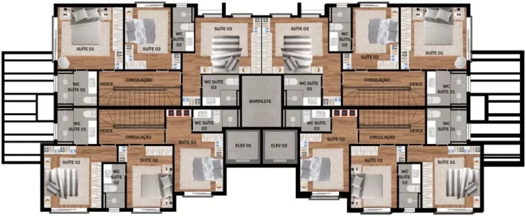 Imagem OAK Curitiba - Apartamento à venda no bairro Boa Vista - Curitiba/PR