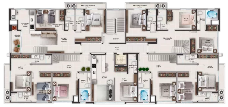 Imagem Continente Europeu - Apartamento à venda no bairro Bombas - Bombinhas/SC
