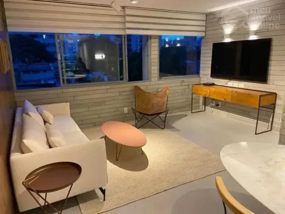 Imagem Apartamento a venda totalmente mobiliado com 3 dormitórios (1 suíte) e 1 vaga na Vila Olímpia, São Paulo