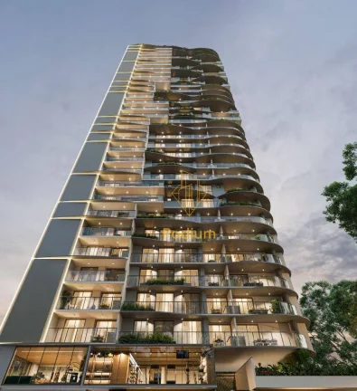 Imagem Apartamento com varanda / sacada gourmet em frente ao Parque Linear Parahyba I a 520m da Praia do Bessa - AP0885