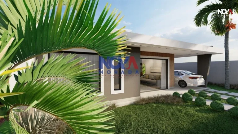 Imagem Com uma arquitetura moderna e sofisticada, essa residência foi construída com os melhores materiai...