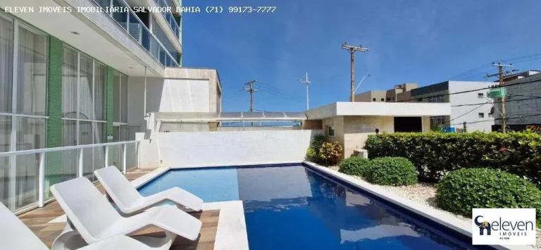 Imagem APARTAMENTO 1/4 VISTA MAR 48 METROS COM INFRA ANDAR MÉDIO COM O CONFORTO NO CORAÇÃO DE AMARALINA E UMA VAGA 