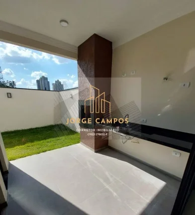 Imagem CA-26310 - CASA NOVA 3 DORM À VENDA NO PORTAL DOS PÁSSAROS, SÃO JOSÉ DOS CA