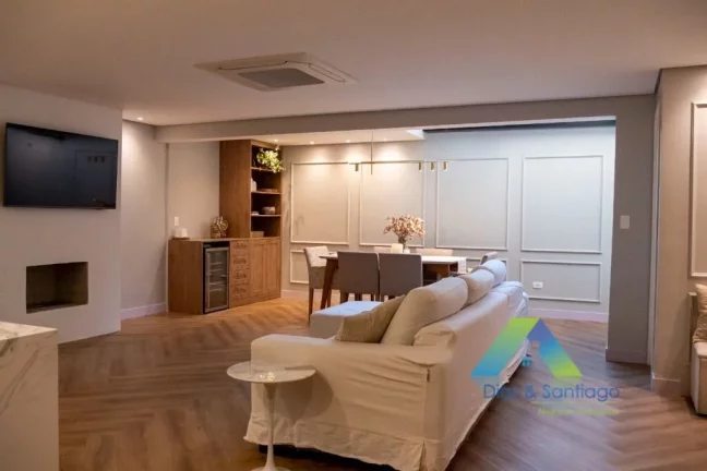 Imagem SANTO ANDRÉ Bairro Jardim Sobrado Tríplex Mobiliado 169M², condomínio fechado, 3 vagas, ótima localização e valor !!!