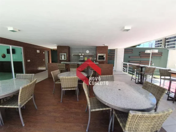 Imagem Apartamento com 3 dormitórios à venda, 106 m² por R$ 1.050.000,00 - Meireles - Fortaleza/CE