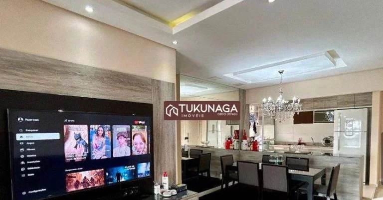 Imagem Apartamento com 3 quartos à venda, 82 m² por R$ 850.000 - Vila Augusta - Guarulhos/SP