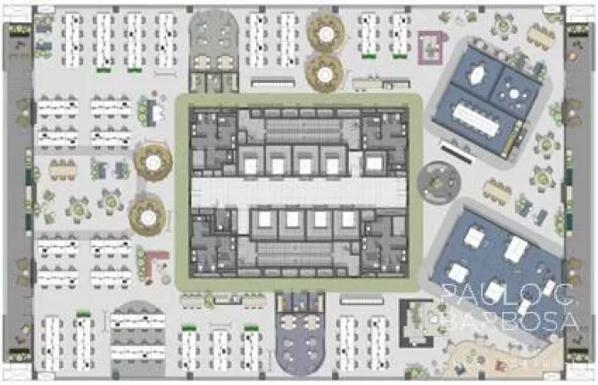 Imagem Barra Funda Locação - Empreendimento AAA - 1/4 de andar - 557 m² - 14 Vagas