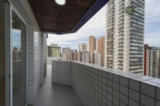 Imagem Cobertura com 3 dormitórios à venda, 145 m² por R$ 1.100.000,00 - Vila Guilhermina - Praia Grande/SP