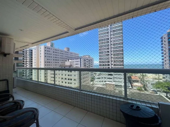 Imagem Apartamento com 2 dormitórios à venda, 109 m² por R$ 799.000 - Canto do Forte - Praia Grande/SP