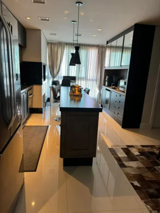 Imagem Apartamento com 3 suítes, mobiliado, no condomínio frente mar mais completo no bairro Gravatá em Navegantes a venda com a Imobiliária Adriano Carpes.