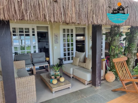 Imagem Casa para locação em condomínio com vista ao mar em Juquehy com 5 suítes, serviço de praia - Acomodação 10-12 pessoas | Juquehy Imobiliária
