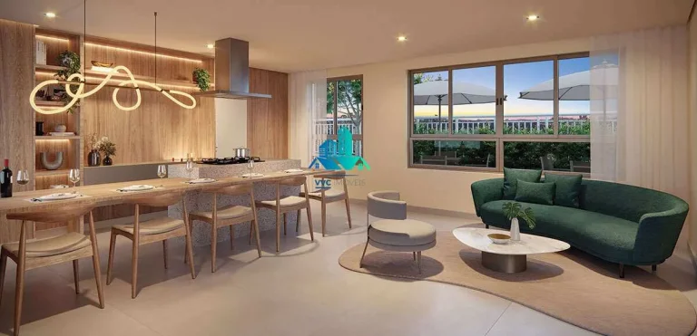 Imagem Apartamento à venda, no Tatuapé, com 2 quartos, 49m2, 1 vaga