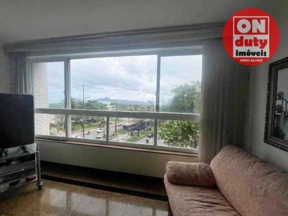 Imagem Apartamento com 3 quartos à venda, 198 m² por R$ 1.600.000 - Boqueirão - Santos/SP