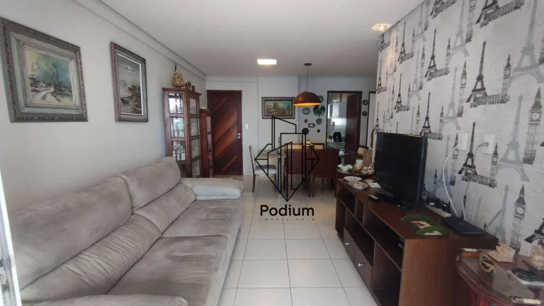 Imagem Apartamento com vista mar e porteira fechada no Miramar -AP2697.