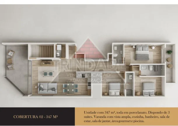 Imagem APARTAMENTO RESIDENCIAL em RIO DE JANEIRO - RJ, RECREIO DOS BANDEIRANTES