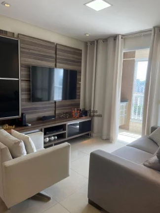 Imagem Apartamento com 3 dormitórios à venda, 92 m² por R$ 915.000,00 - Encruzilhada - Santos/SP