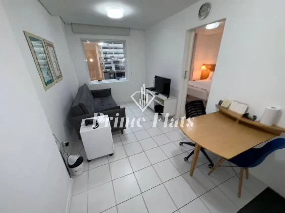 Imagem Flat disponível para venda no Astron Riema Paulista Classic Flat na Consolação, com 28m², 1 dormitório e 1 vaga de garagem
