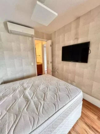 Imagem Apartamento à Venda no Campo Belo, SP | 47m², 1 Dorm, Mobiliado